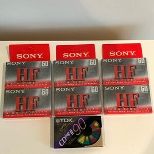 Sony High Fidelity Audio Cassettes